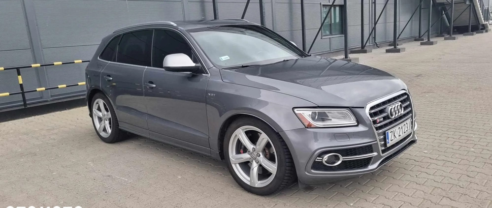 Audi SQ5 cena 89999 przebieg: 129000, rok produkcji 2013 z Koszalin małe 497